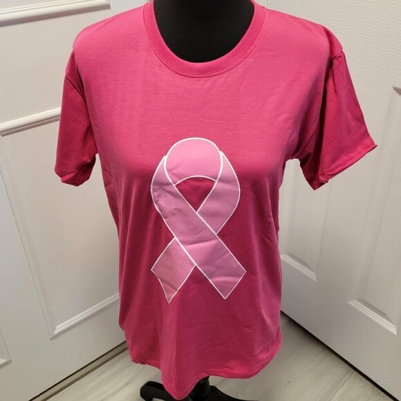 Pink Ribbon Breast Cancer 12 Piece Collection Tee Shrt Bracelets - Picture 4 of 14